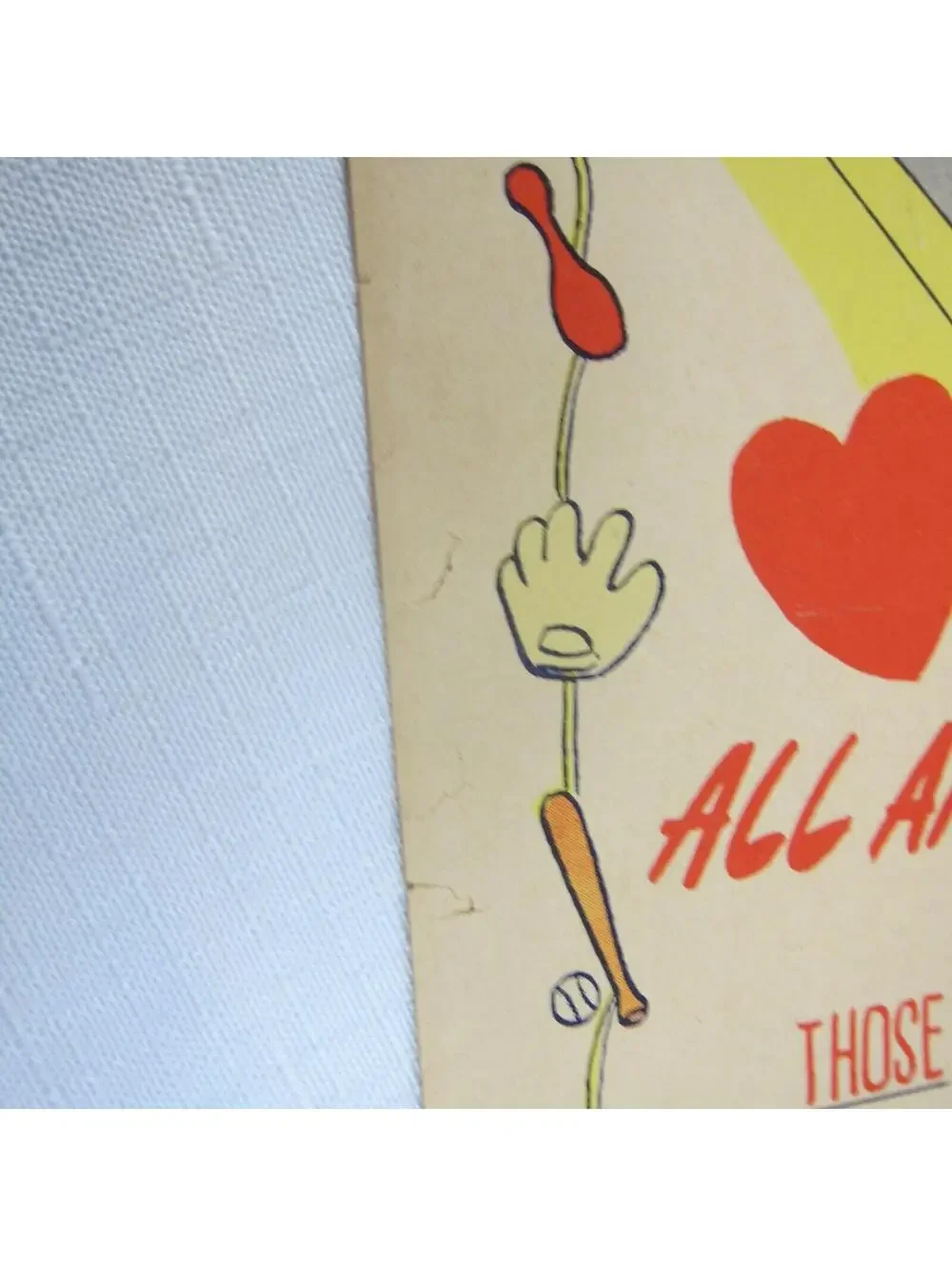 Vintage Vinegar Valentine Sportsman Penny Dreadful Sarcasm Insult Poem Ephemera